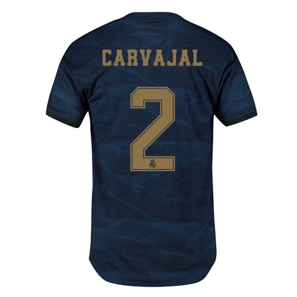 Camiseta Real Madrid NO.2 Carvajal 2ª 2019-2020 Azul
